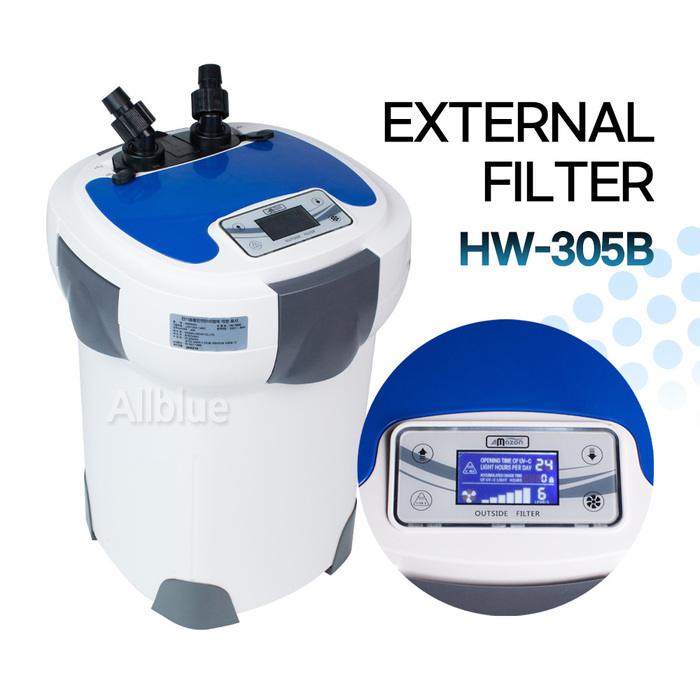 아마존 프로페셔널 UV 외부여과기 HW-305B 수족관용품
