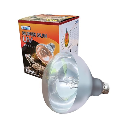 아마존 슈퍼썬 UV 125W 렙티주 파충류 램프